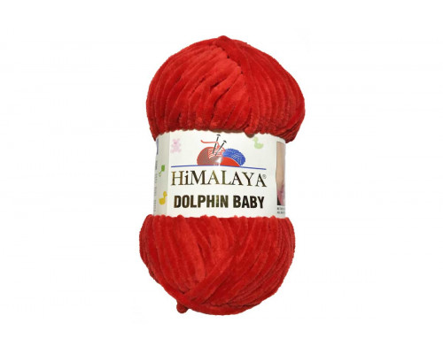 Пряжа Гималаи/Хималая Долфин Беби – цвет 80318 красный