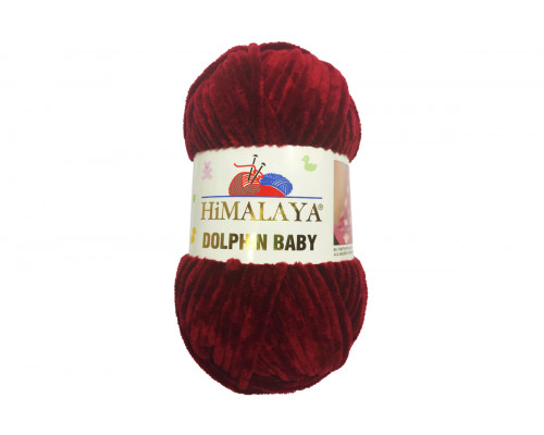 Пряжа Гималаи/Хималая Долфин Беби – цвет 80322 вишневый
