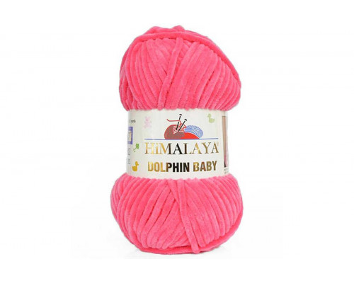 Пряжа Гималаи/Хималая Долфин Беби – цвет 80324 ярко-розовый
