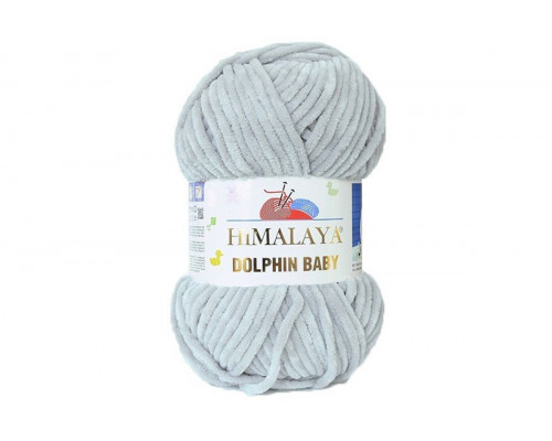 Пряжа Гималаи/Хималая Долфин Беби – цвет 80351 бледно-серый