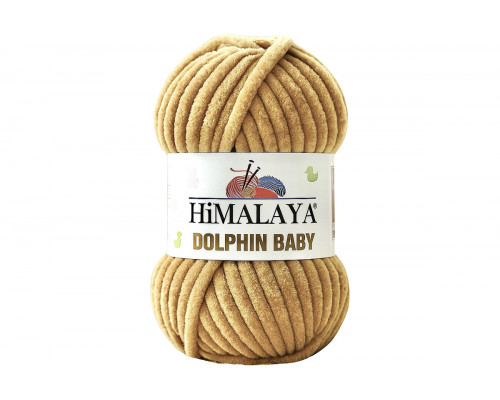 Пряжа Гималаи/Хималая Долфин Беби – цвет 80390 светлая карамель