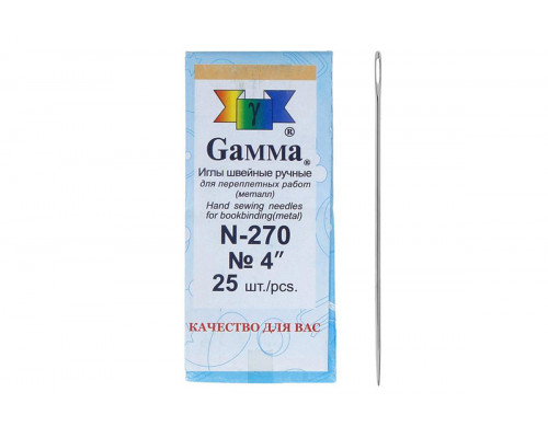 Игла для переплетных работ Gamma N-270 №4