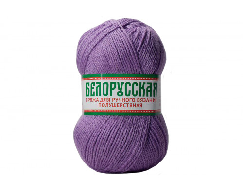 Пряжа/нитки Камтекс Белорусская – цвет 058 сирень