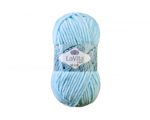 Пряжа ЛаВита Ярн Велюр – цвет 5010 светло-голубой