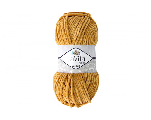 Пряжа ЛаВита Ярн Велюрекс – цвет 1038 бежево-коричневый