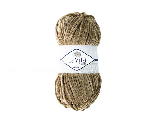 Пряжа ЛаВита Ярн Велюрекс – цвет 1039 светло-коричневый