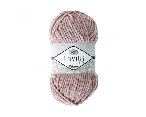 Пряжа ЛаВита Ярн Велюрекс – цвет 4002 пыльно-розовый