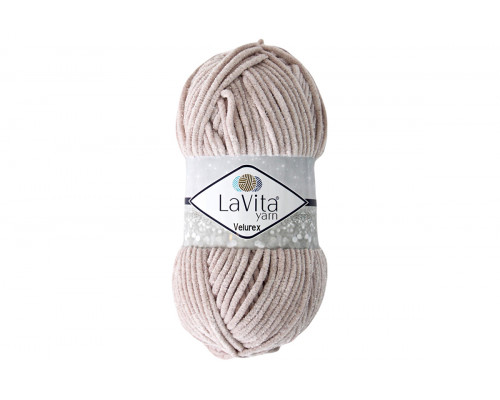 Пряжа ЛаВита Ярн Велюрекс – цвет 4140 крем-брюле