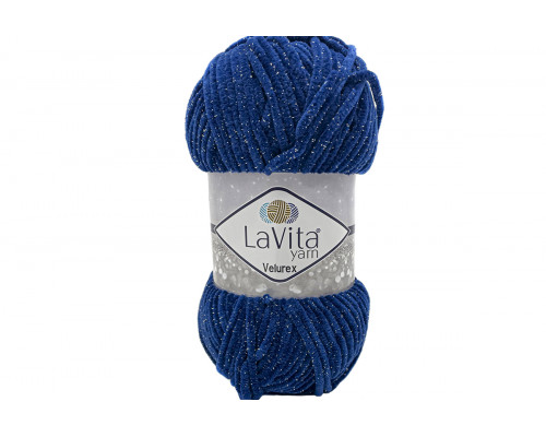 Пряжа ЛаВита Ярн Велюрекс – цвет 5042 синий