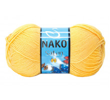 Nako Saten 50 g 00215 светло-желтый