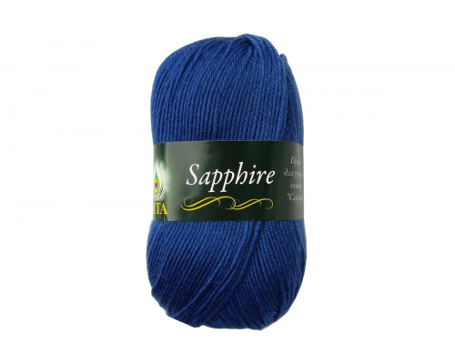 Пряжа/нитки Vita Sapphire – цвет 1507 васильковый