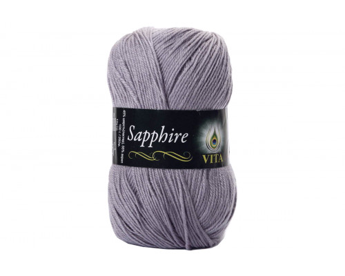 Пряжа/нитки Vita Sapphire – цвет 1509 светлая пыльная сирень
