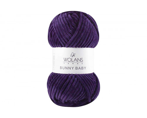 Пряжа Воланс Банни Беби – цвет  100-16 фиолетовый