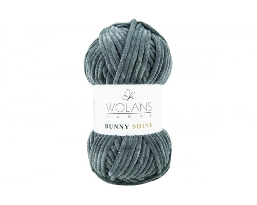 Пряжа Воланс Банни Шайн – цвет 820-09 серый