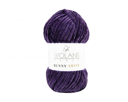 Пряжа Воланс Банни Шайн – цвет 820-16 фиолетовый