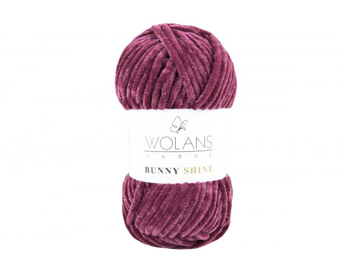 Пряжа Воланс Банни Шайн – цвет 820-22 вишневый