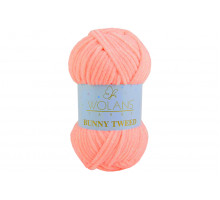 Wolans Bunny Tweed 140-01 розовый персик-розовая россыпь