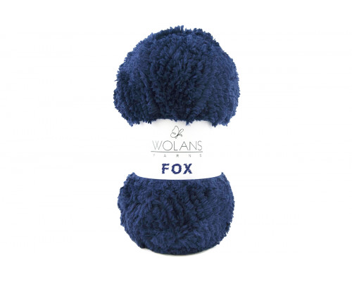 Пряжа Воланс Фокс – цвет 110-17 темно-синий