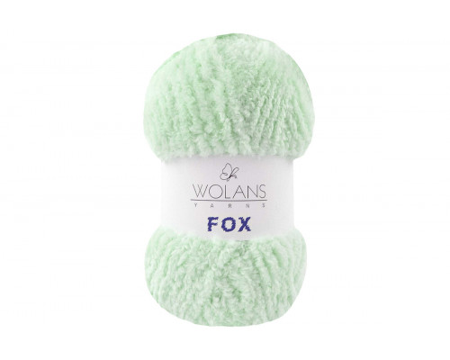 Пряжа Воланс Фокс – цвет 110-23 мятно-зеленый